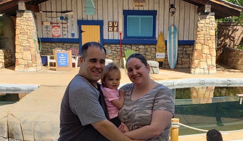At the Sea Lion Show