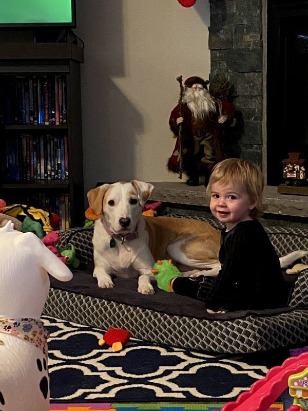 Kennedy & Our Pup, Daisy