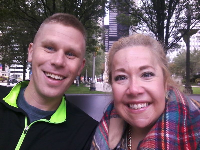Enjoying Downtown