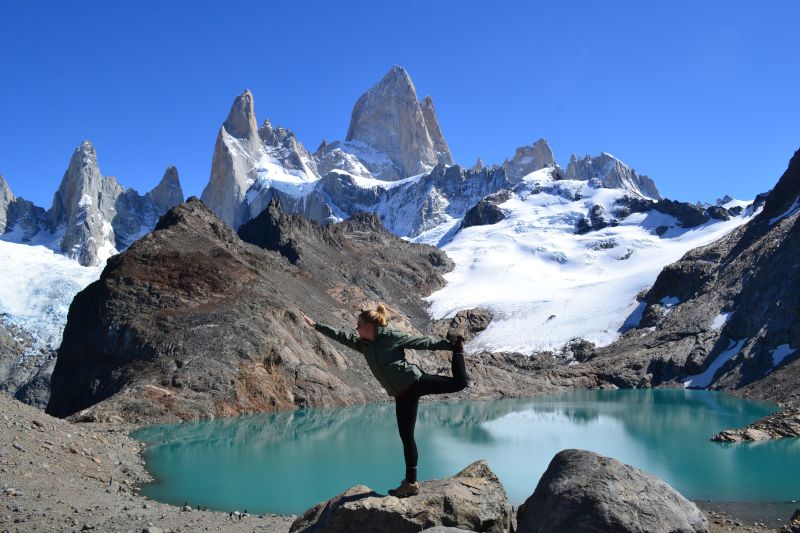 Yoga Pose in Argentina