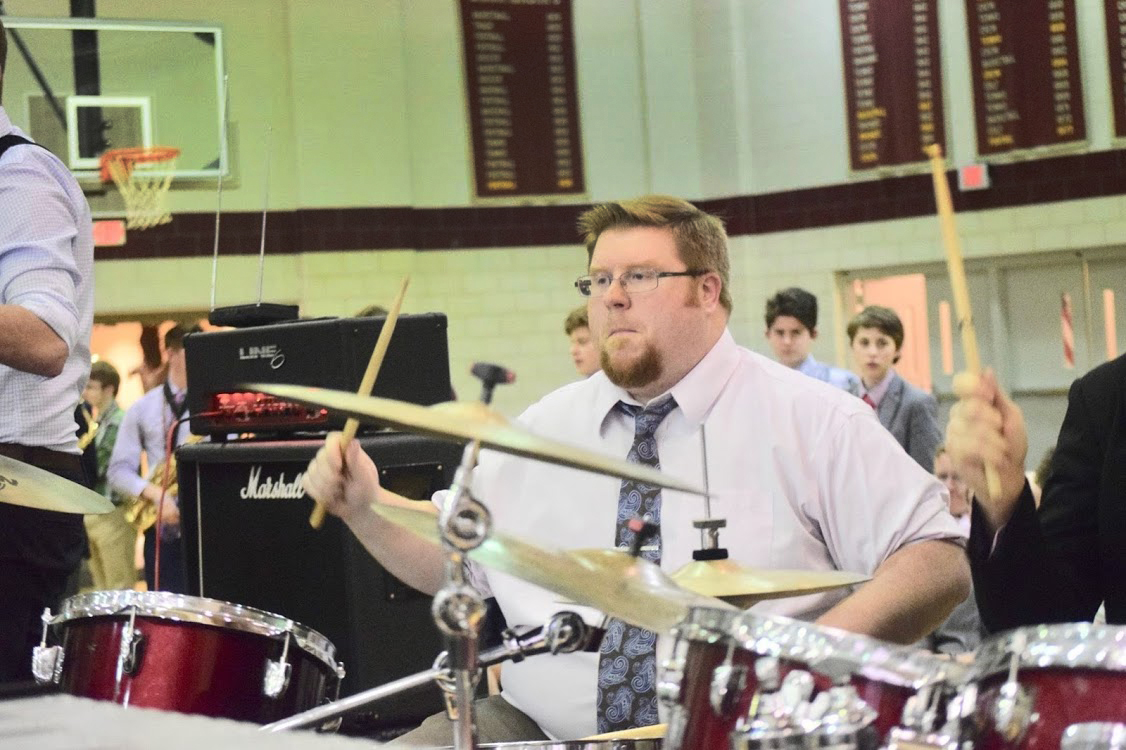 Scott Playing Drums