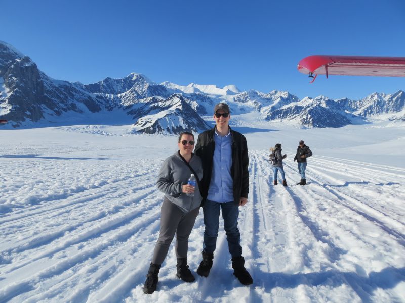 Plane Ride to a Glacier