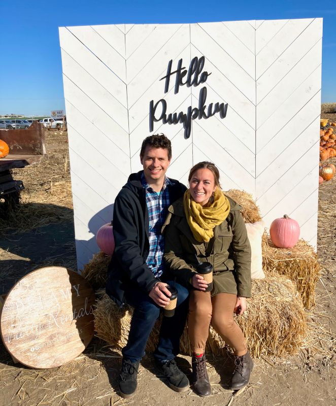 At a Local Pumpkin Patch