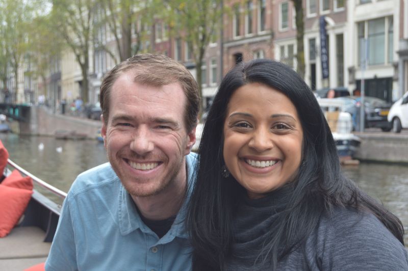 Touring the Canals in Amsterdam