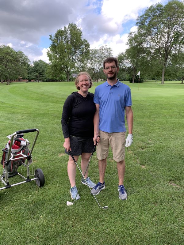 Golfing on a Cloudy Day