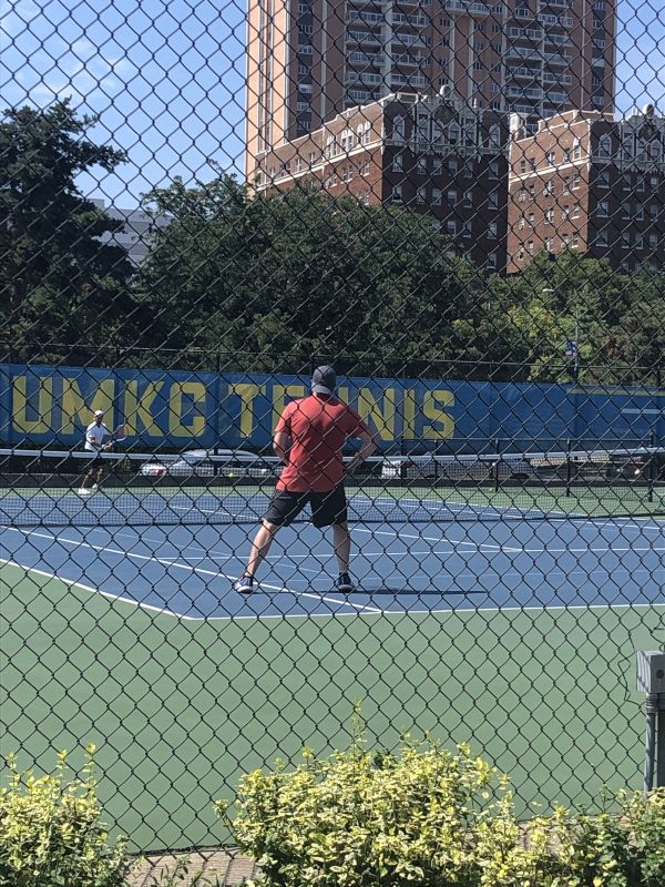 Tom at Tennis Regionals