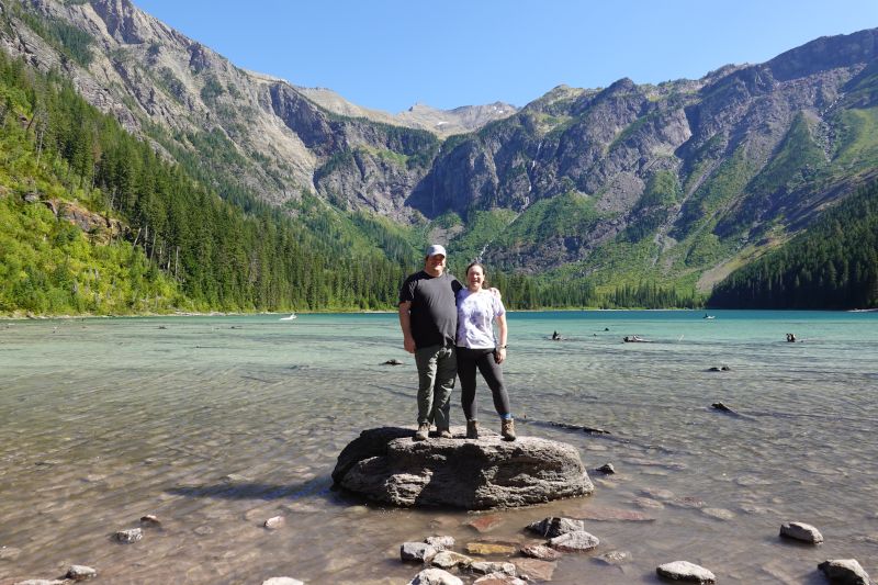 At Avalanche Lake