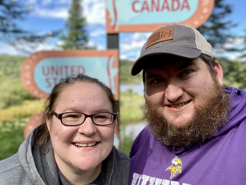 On the Border With Canada